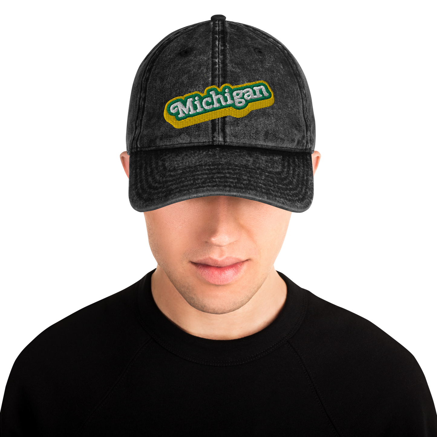 'Michigan' Vintage Baseball Cap (Ginger Sodapop Parody)