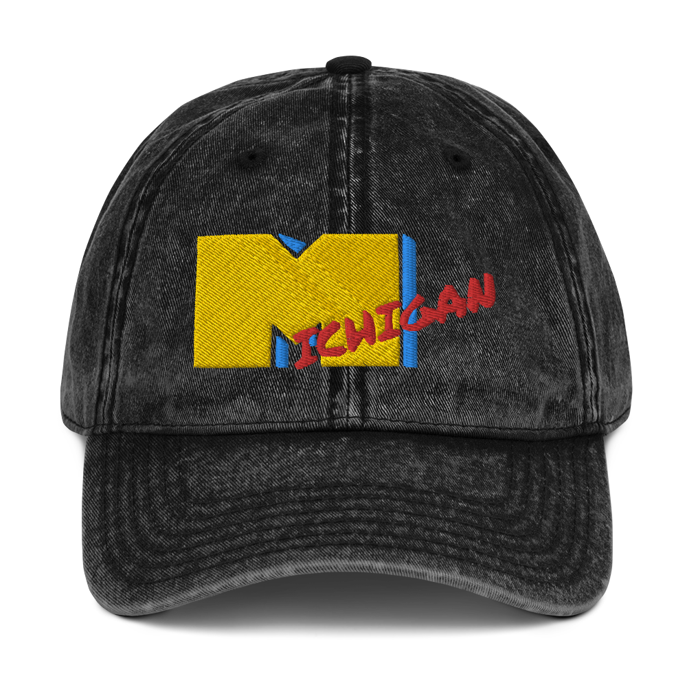 'Michigan' Vintage Baseball Cap (Music Television Parody)