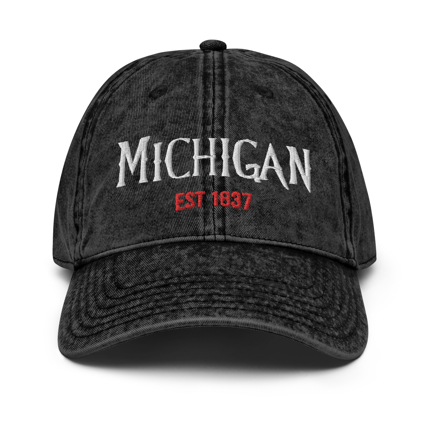 'Michigan' Vintage Baseball Cap (Spooky Teen Drama Parody)