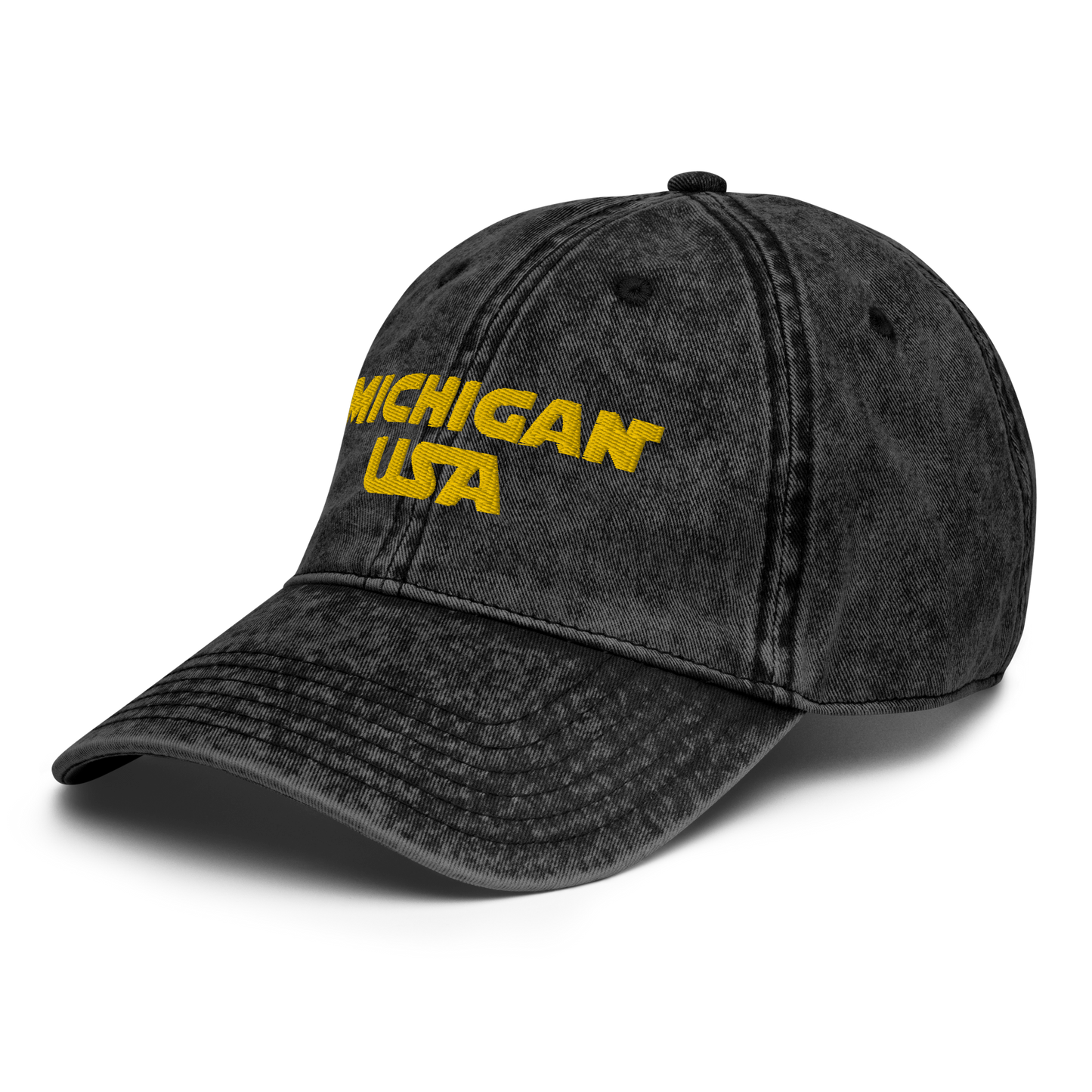 'Michigan USA' Vintage Baseball Cap (Epic Sci-Fi Parody)