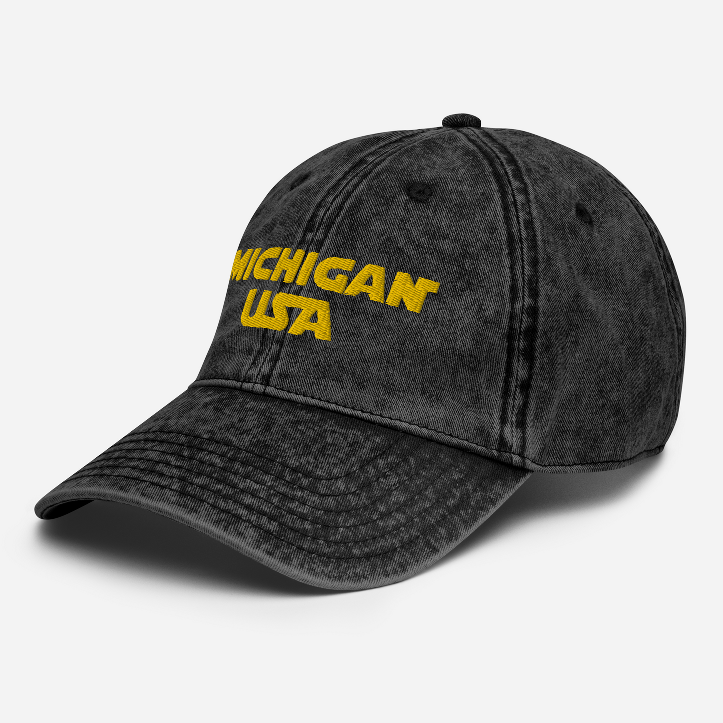 'Michigan USA' Vintage Baseball Cap (Epic Sci-Fi Parody)