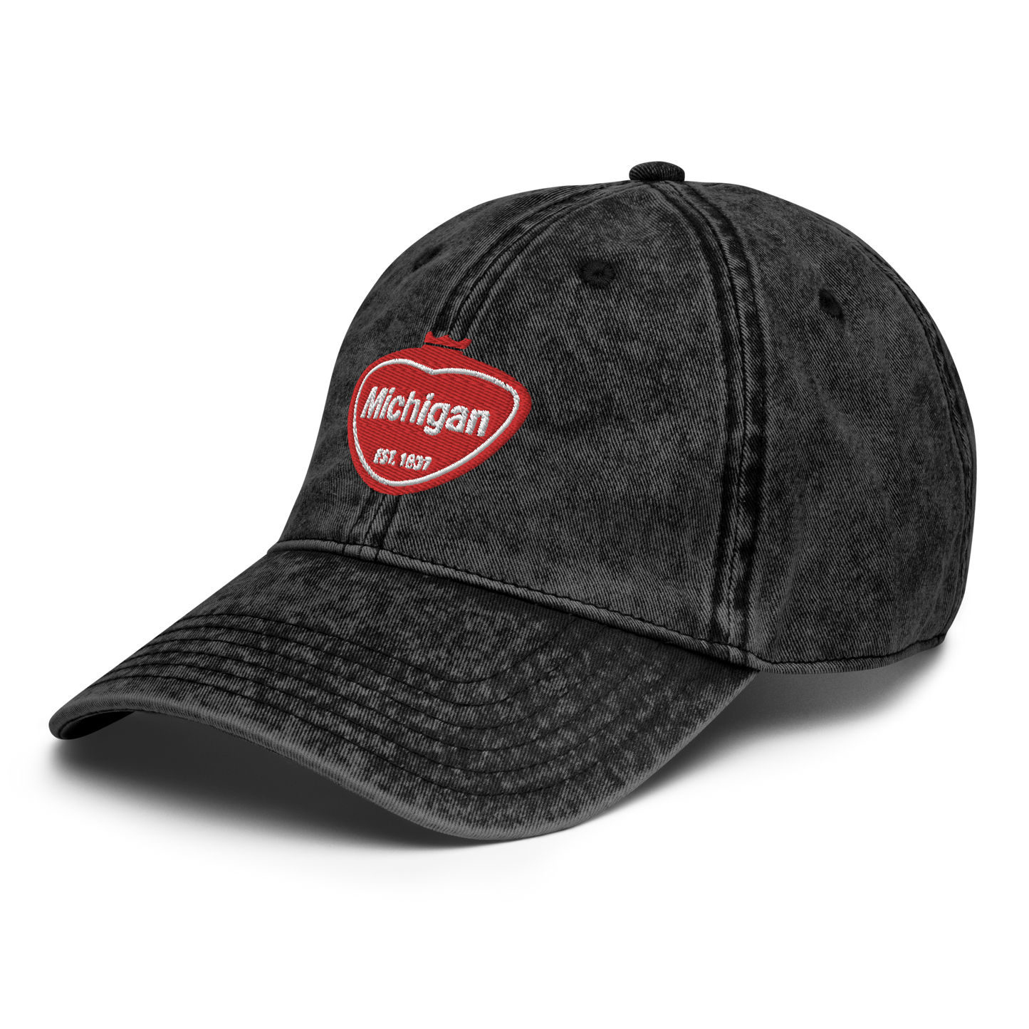 'Michigan EST. 1837' Vintage Baseball Cap (Local Sodapop Parody)