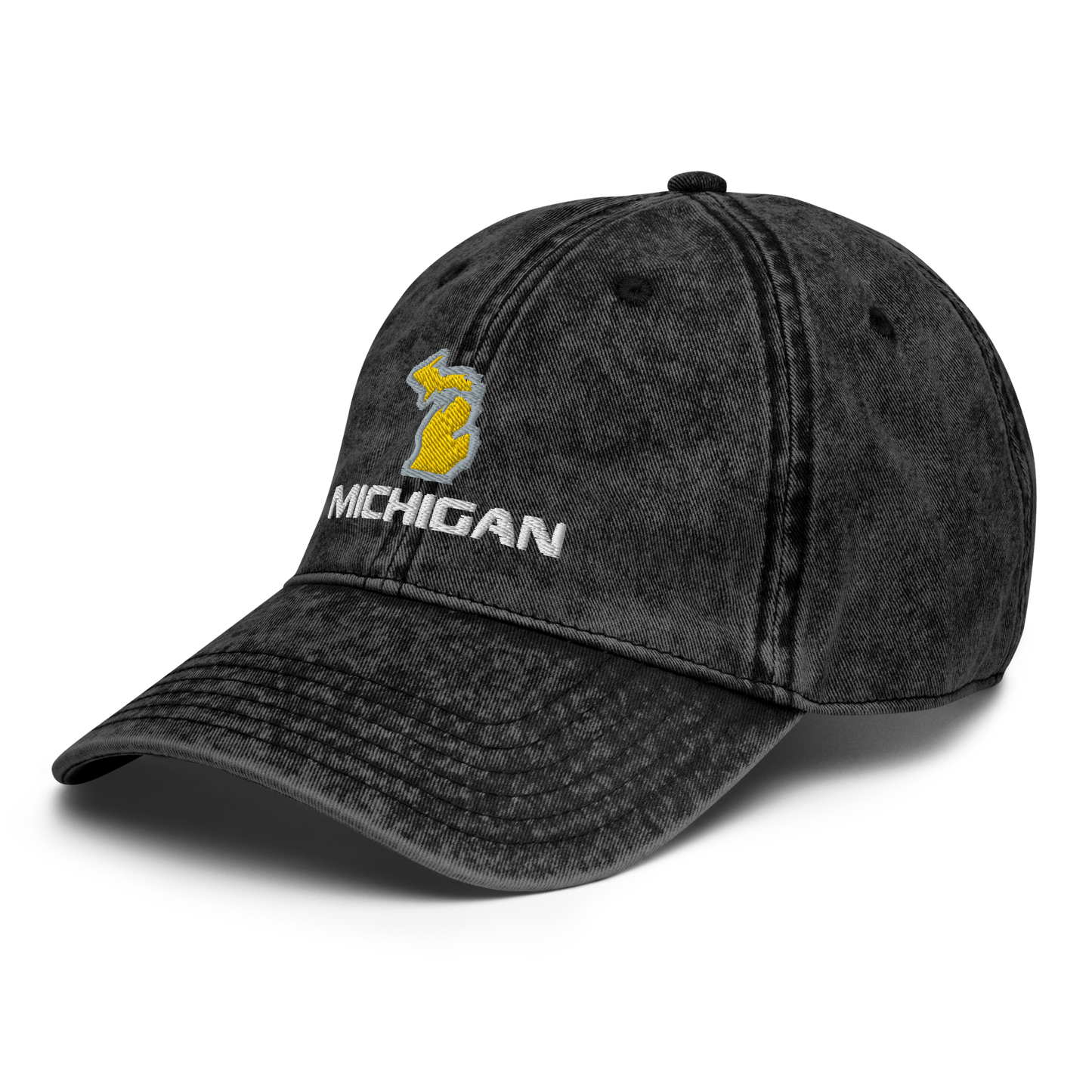 'Michigan' Vintage Baseball Cap (Pickup Truck Parody)