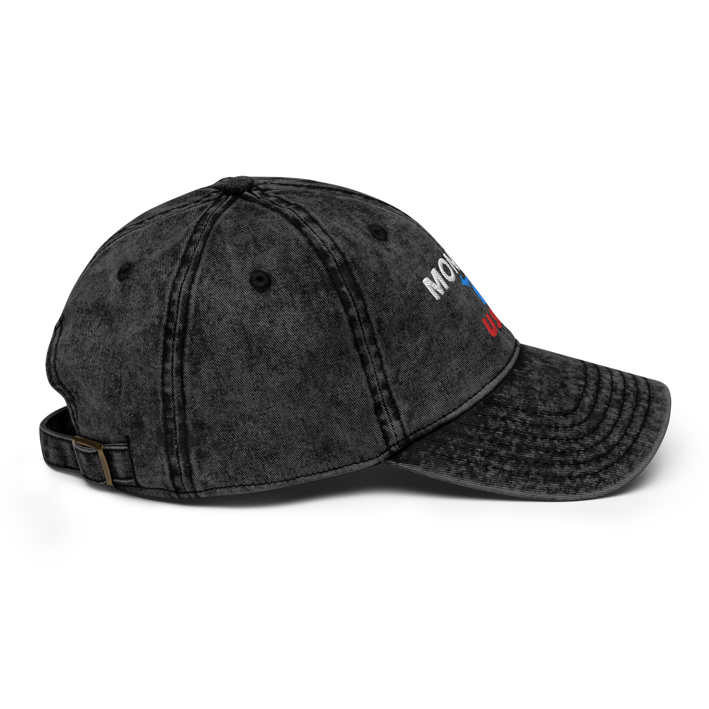 'Monroe USA' Baseball Cap (w/ Michigan Outline)