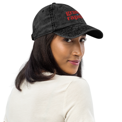 'Grand Rapids' Vintage Baseball Cap (Hypermarket Parody)