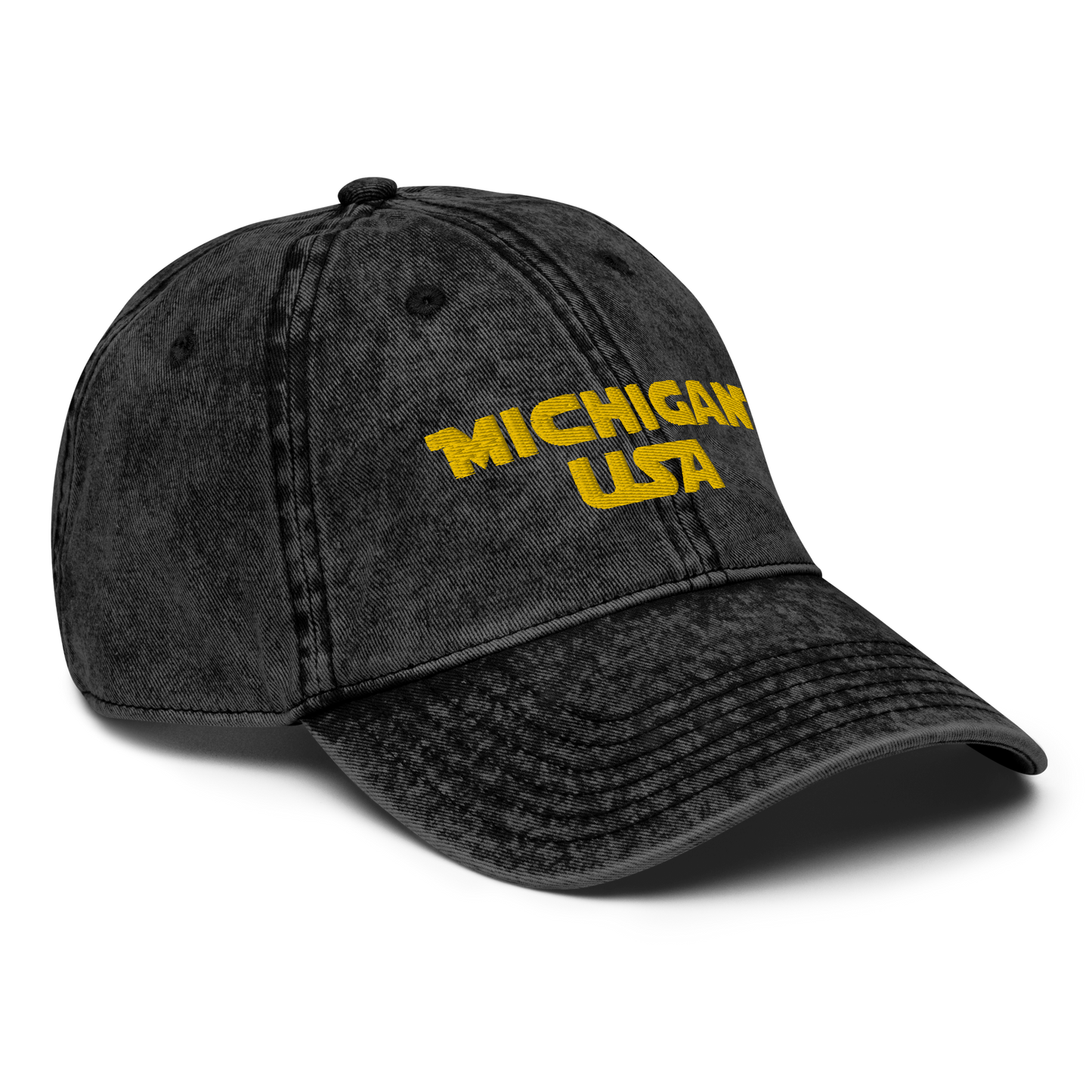 'Michigan USA' Vintage Baseball Cap (Epic Sci-Fi Parody)