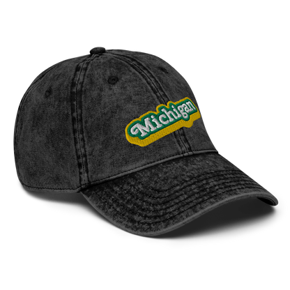 'Michigan' Vintage Baseball Cap (Ginger Sodapop Parody)