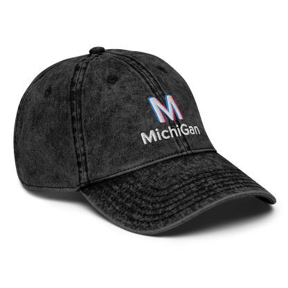 'Michigan' Vintage Baseball Cap (Social Media Parody)