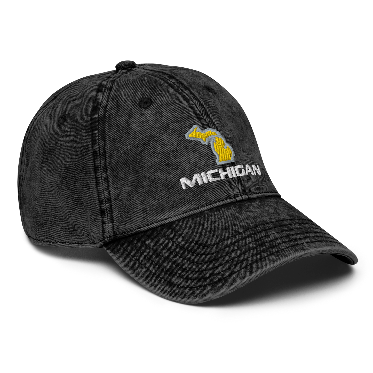 'Michigan' Vintage Baseball Cap (Pickup Truck Parody)