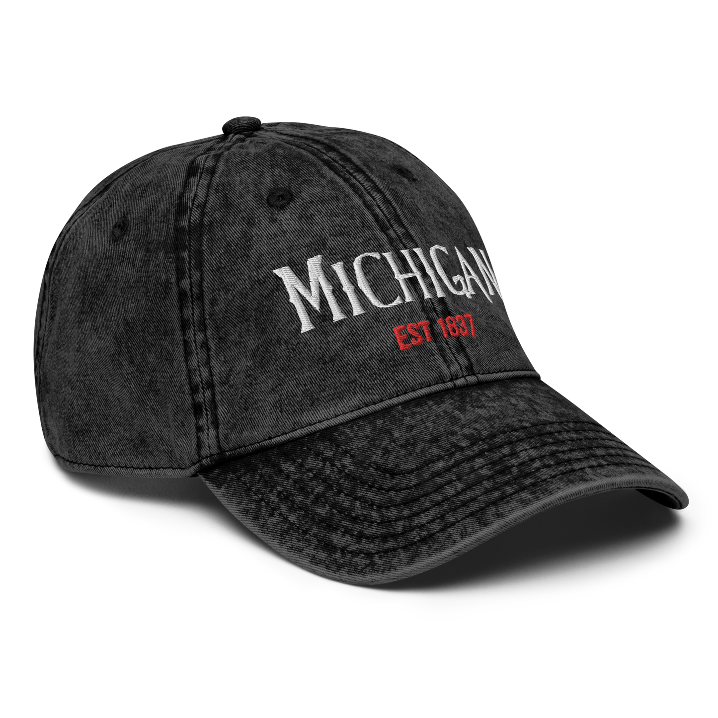 'Michigan' Vintage Baseball Cap (Spooky Teen Drama Parody)