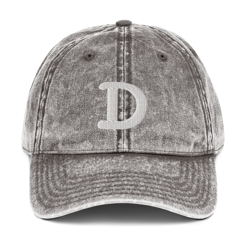 Detroit Old French 'D' Vintage Cap - Circumspice Michigan