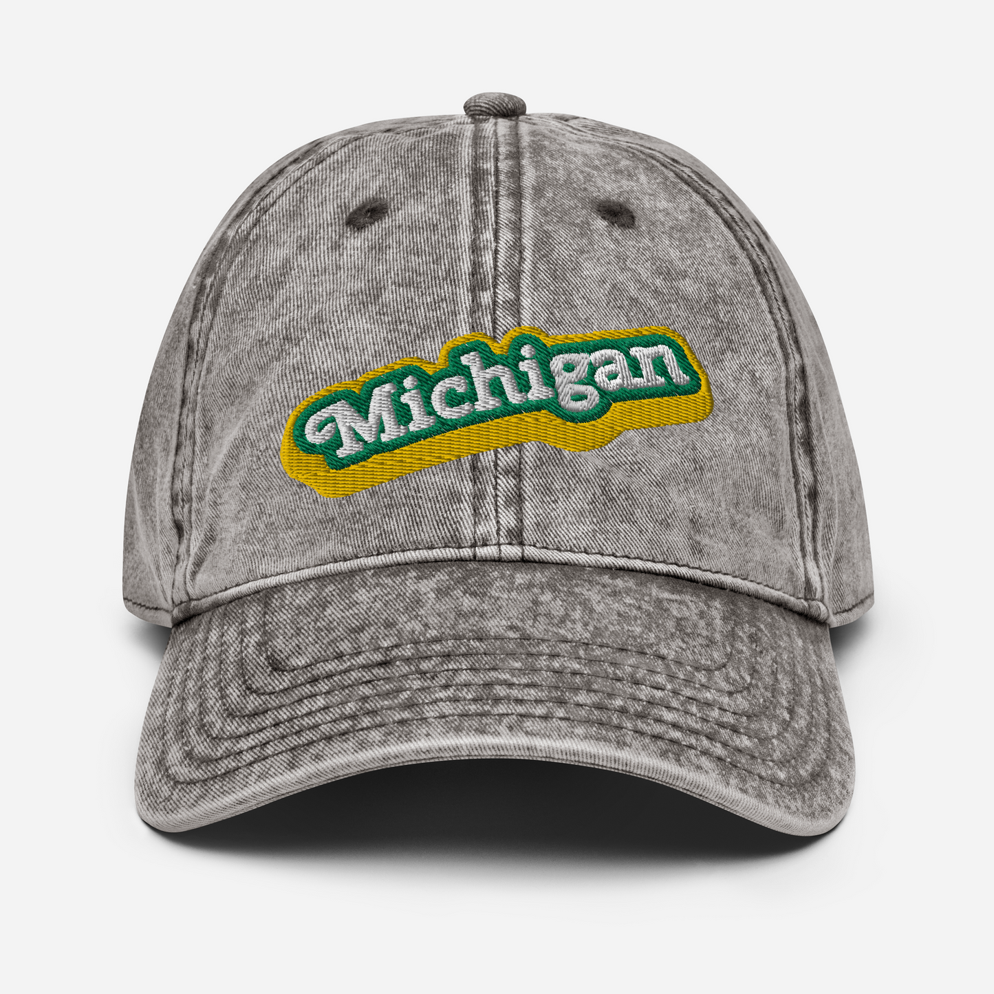 'Michigan' Vintage Baseball Cap (Ginger Sodapop Parody)