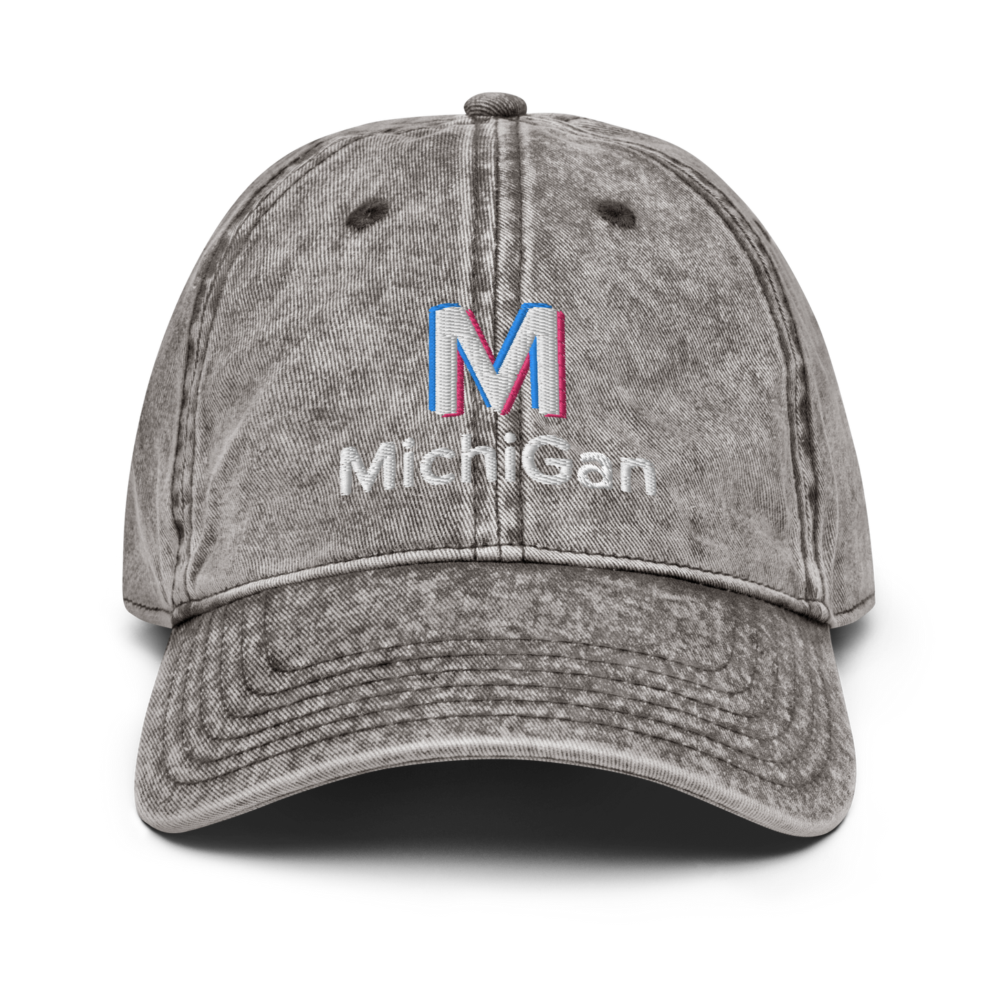 'Michigan' Vintage Baseball Cap (Social Media Parody)