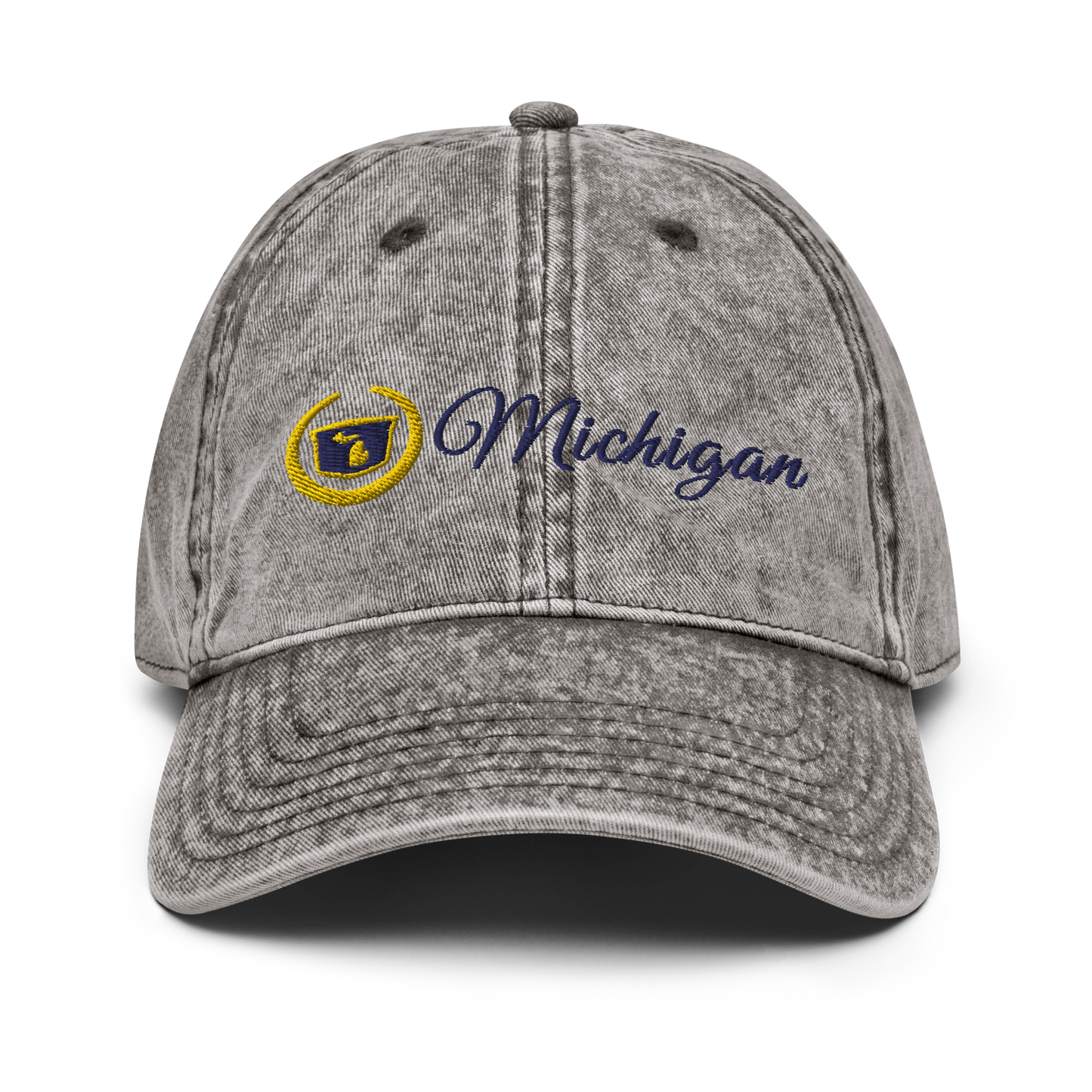 'Michigan' Vintage Baseball Cap (Luxury Vehicle Parody)