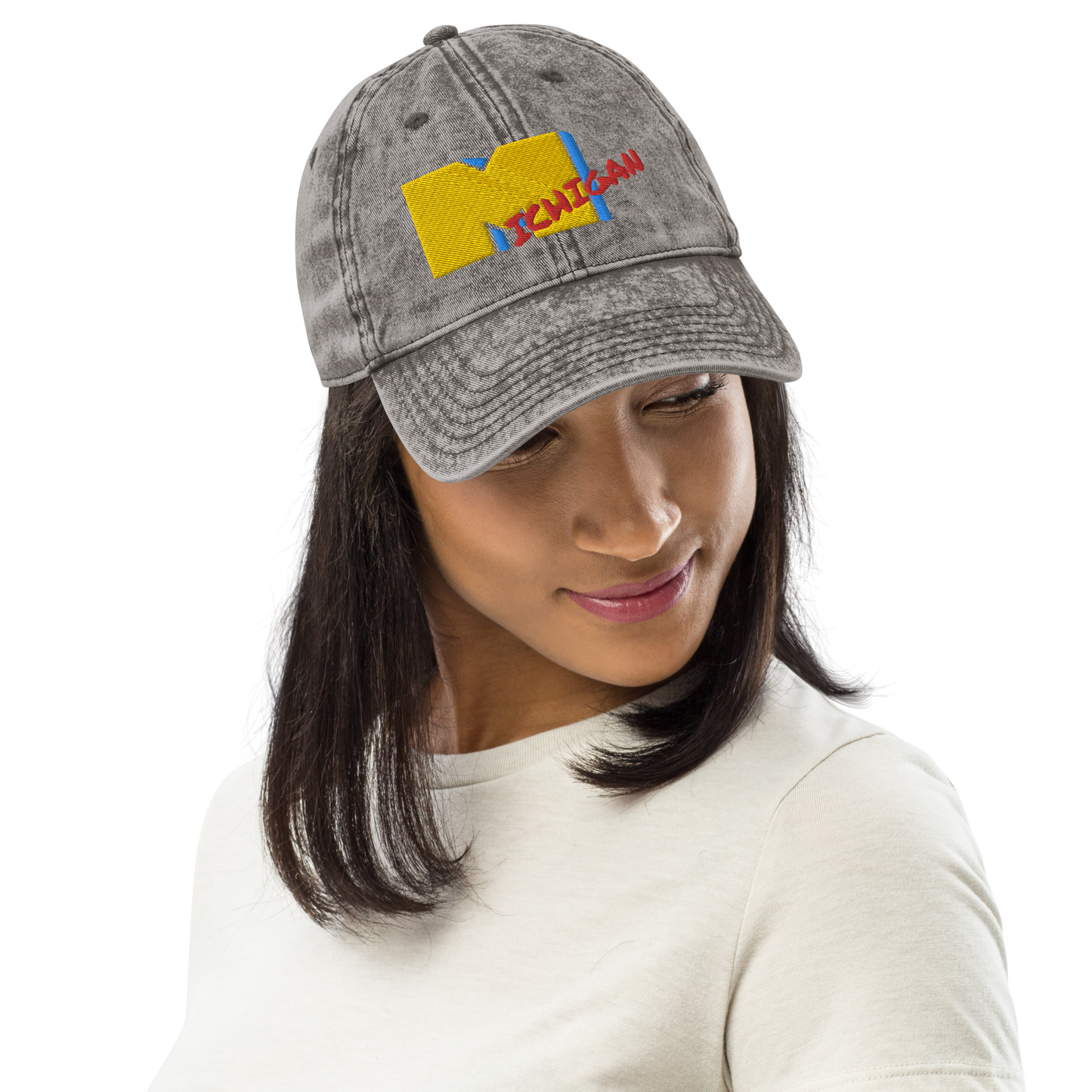 'Michigan' Vintage Baseball Cap (Music Television Parody)