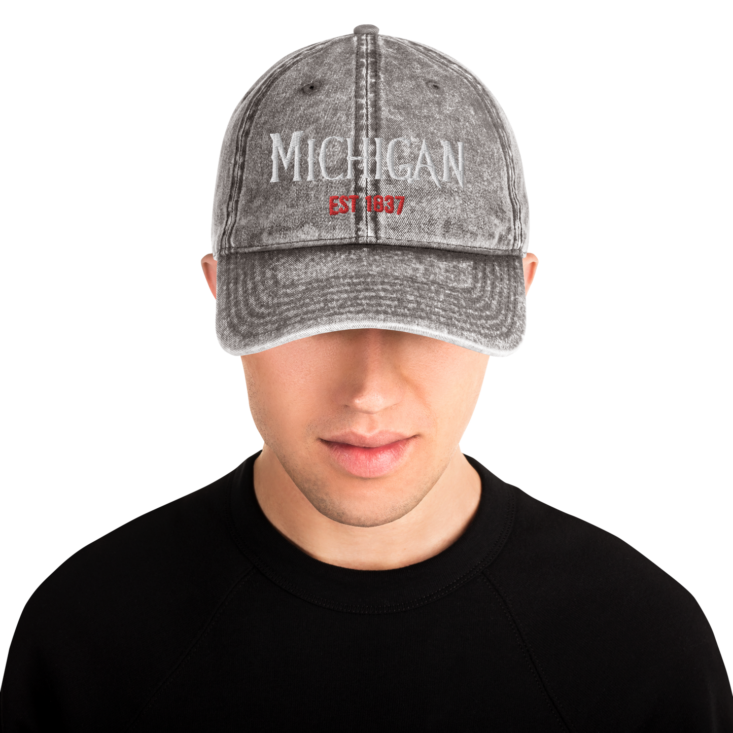 'Michigan' Vintage Baseball Cap (Spooky Teen Drama Parody)