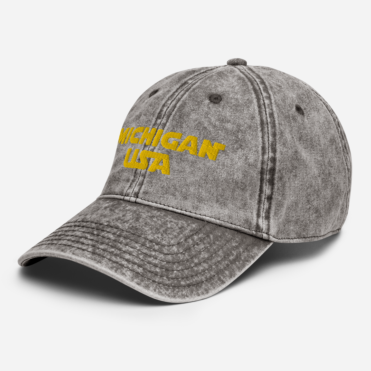 'Michigan USA' Vintage Baseball Cap (Epic Sci-Fi Parody)