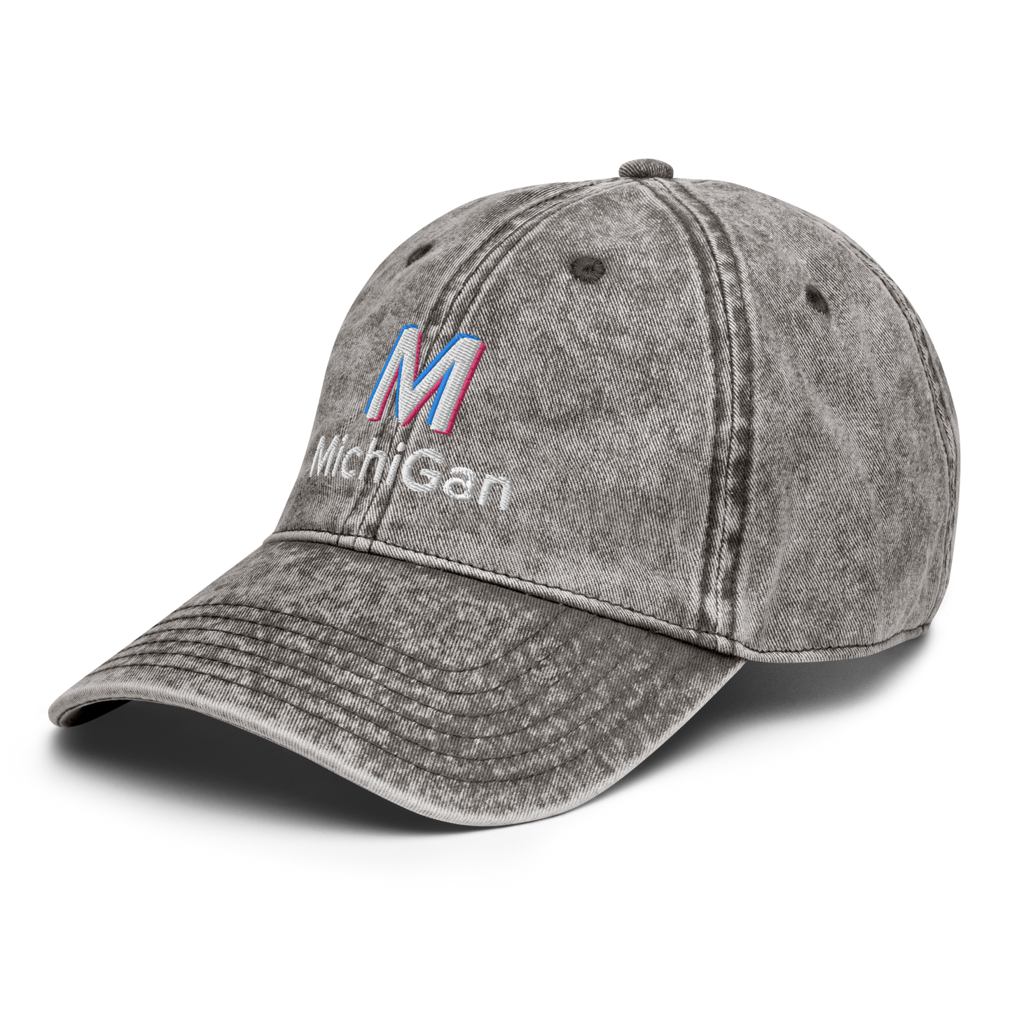 'Michigan' Vintage Baseball Cap (Social Media Parody)