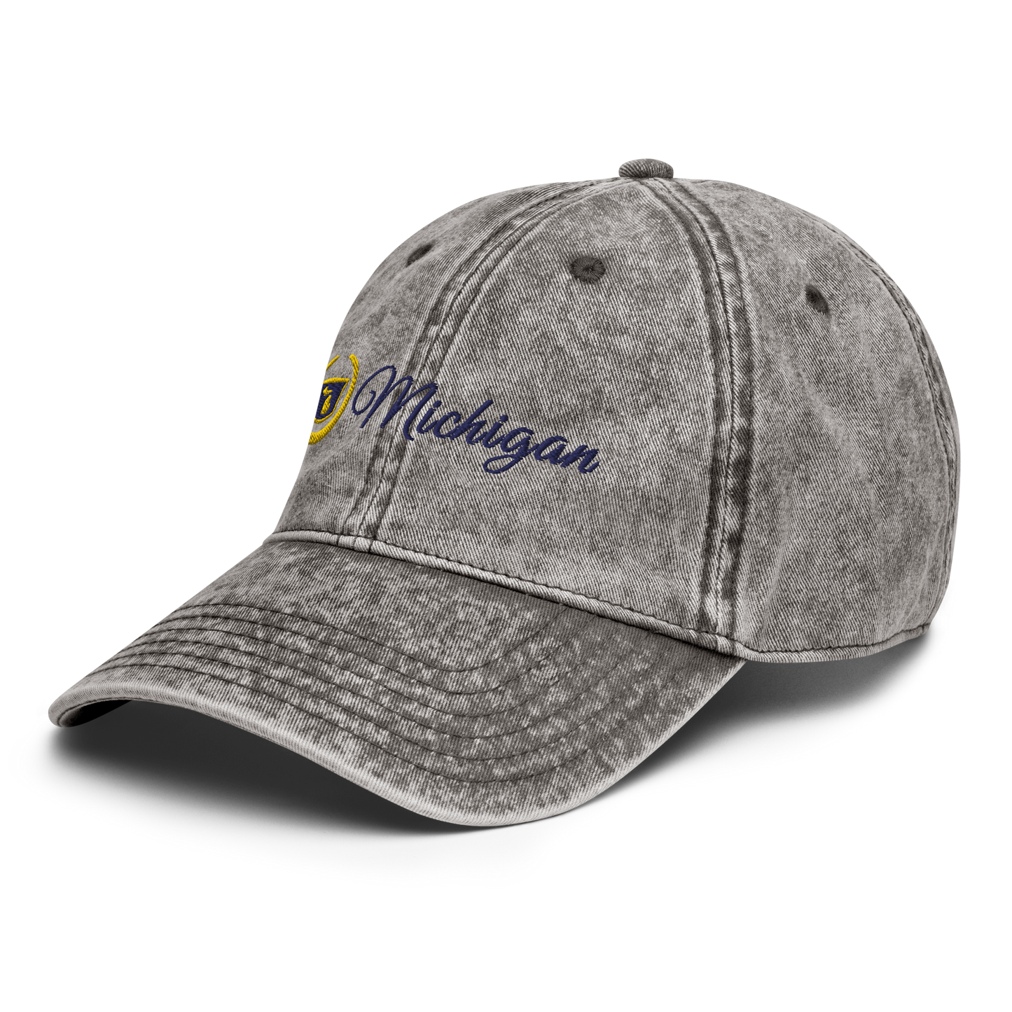 'Michigan' Vintage Baseball Cap (Luxury Vehicle Parody)