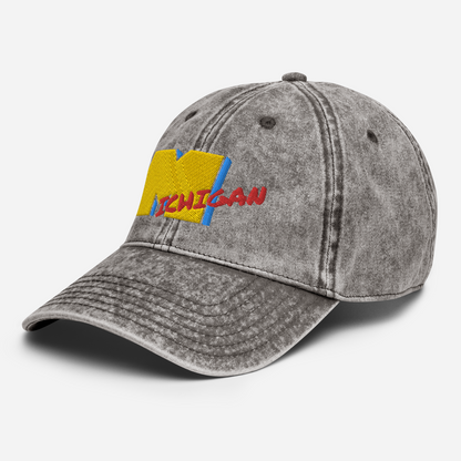 'Michigan' Vintage Baseball Cap (Music Television Parody)