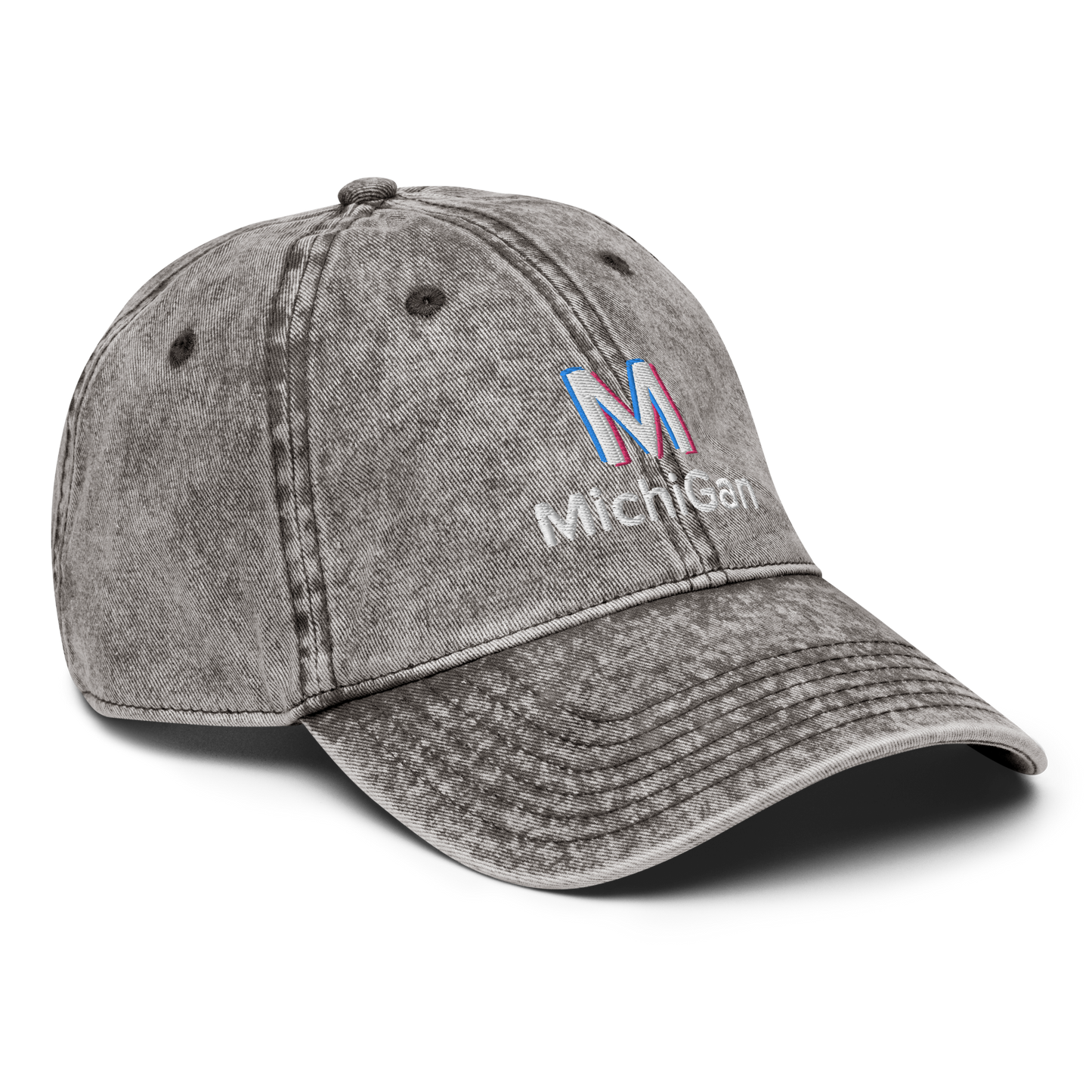 'Michigan' Vintage Baseball Cap (Social Media Parody)