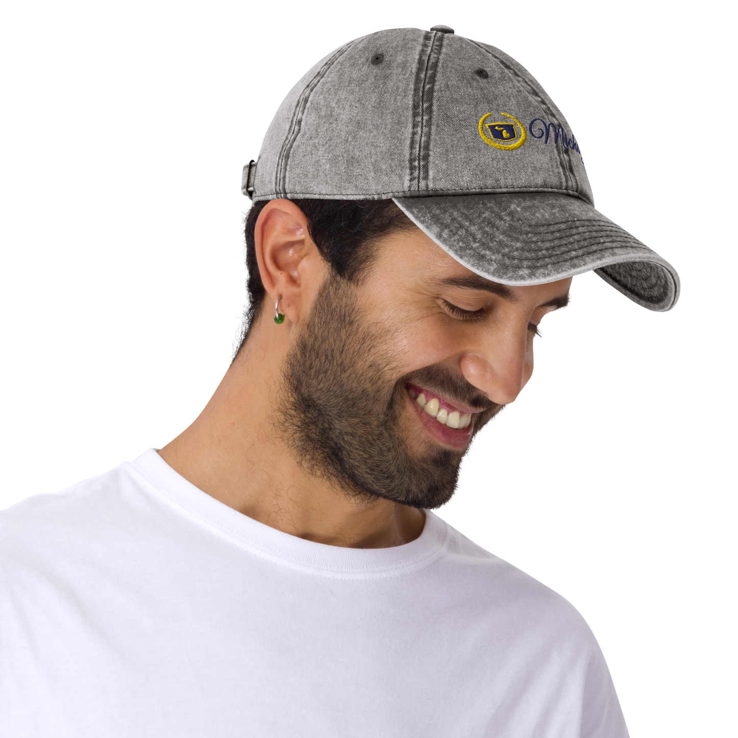 'Michigan' Vintage Baseball Cap (Luxury Vehicle Parody)