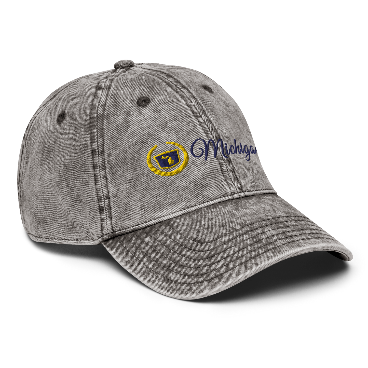 'Michigan' Vintage Baseball Cap (Luxury Vehicle Parody)