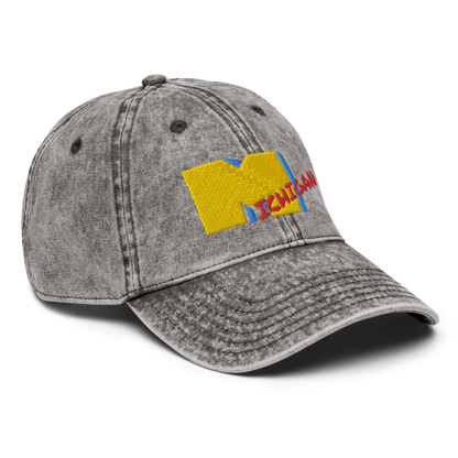 'Michigan' Vintage Baseball Cap (Music Television Parody)