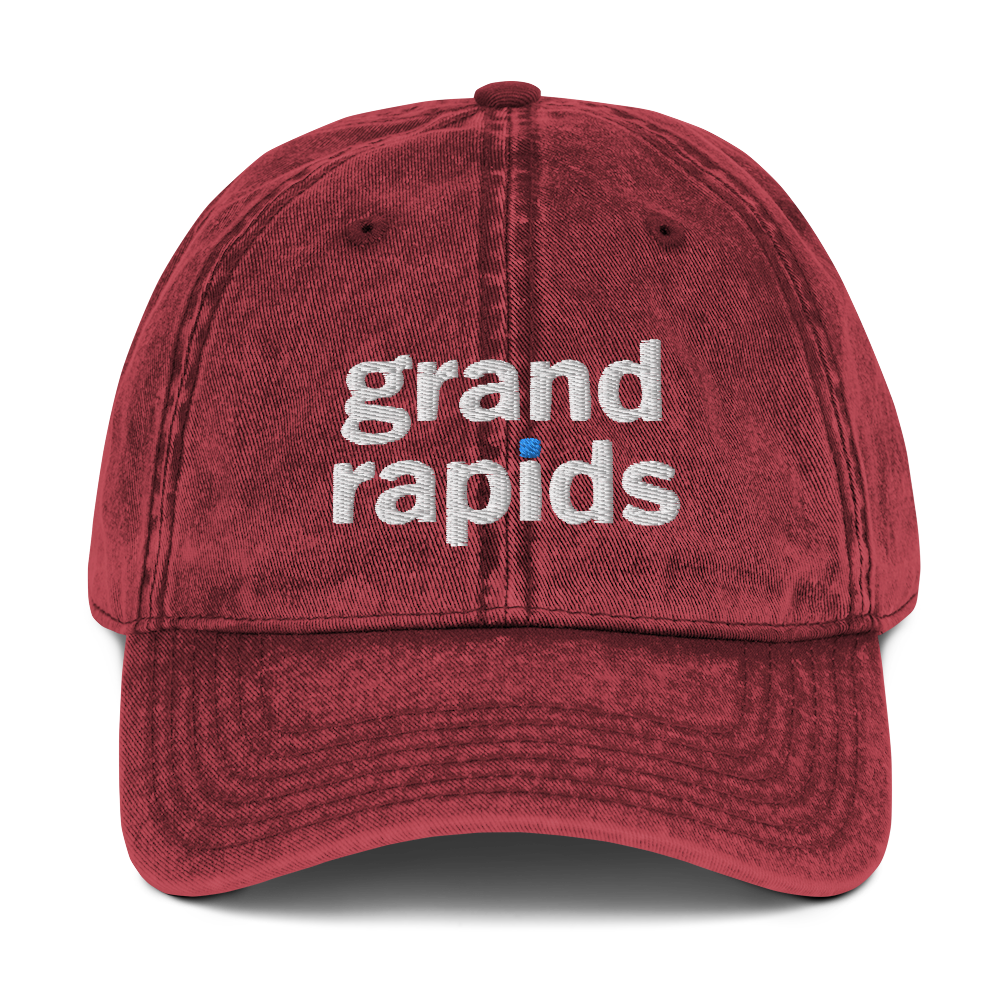 'Grand Rapids' Vintage Baseball Cap (Hypermarket Parody)