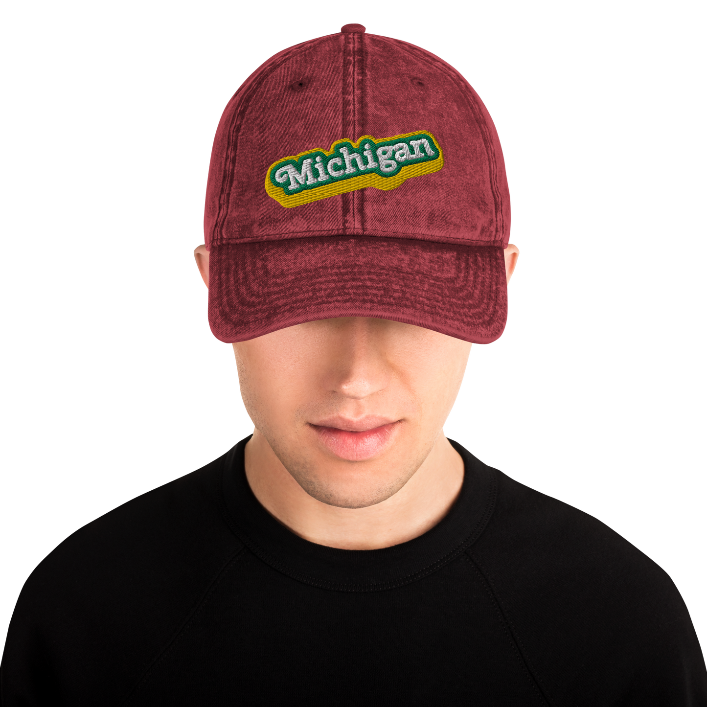 'Michigan' Vintage Baseball Cap (Ginger Sodapop Parody)