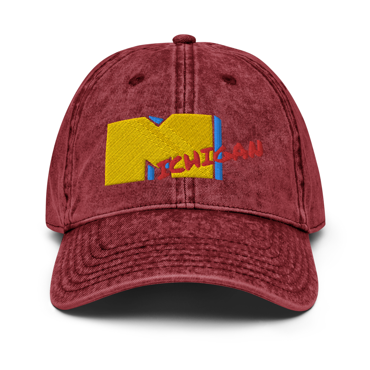 'Michigan' Vintage Baseball Cap (Music Television Parody)