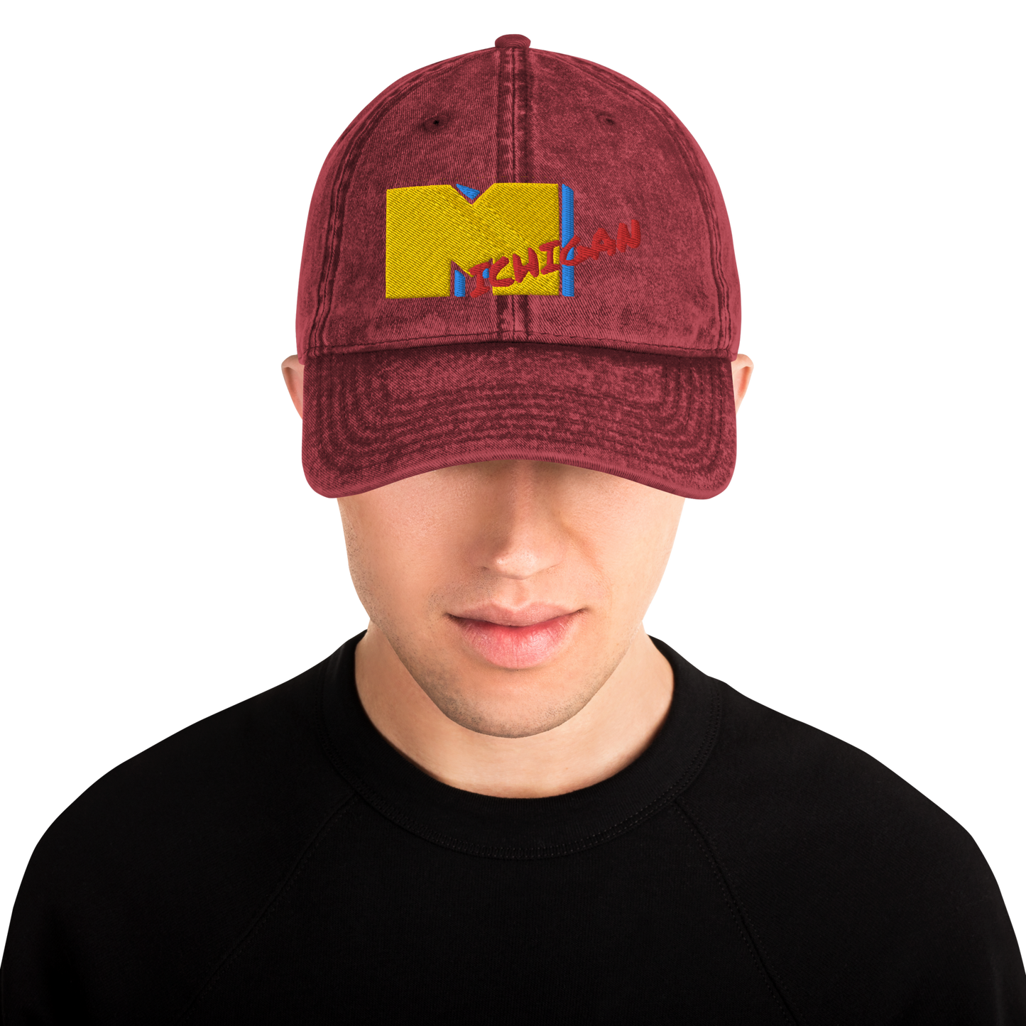 'Michigan' Vintage Baseball Cap (Music Television Parody)