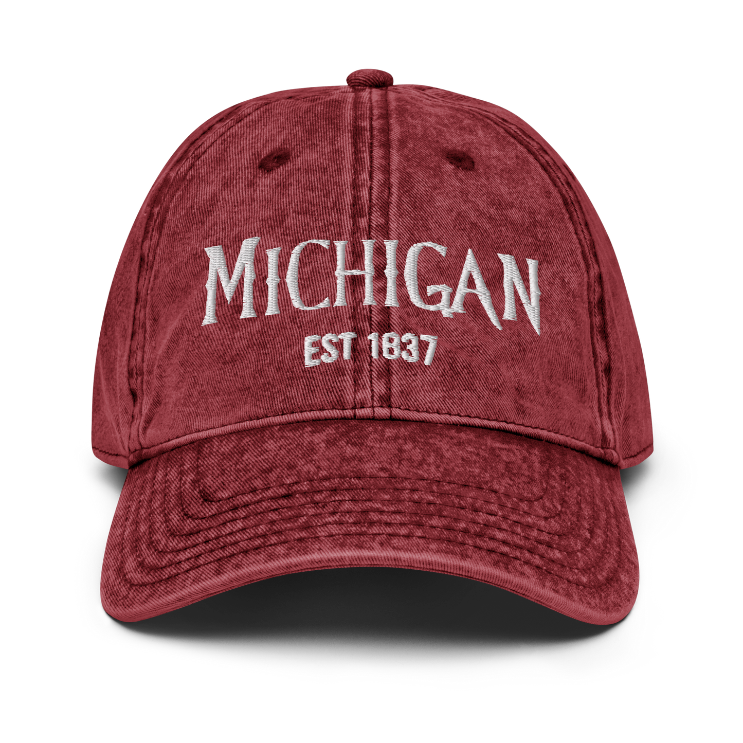 'Michigan' Vintage Baseball Cap (Spooky Teen Drama Parody)