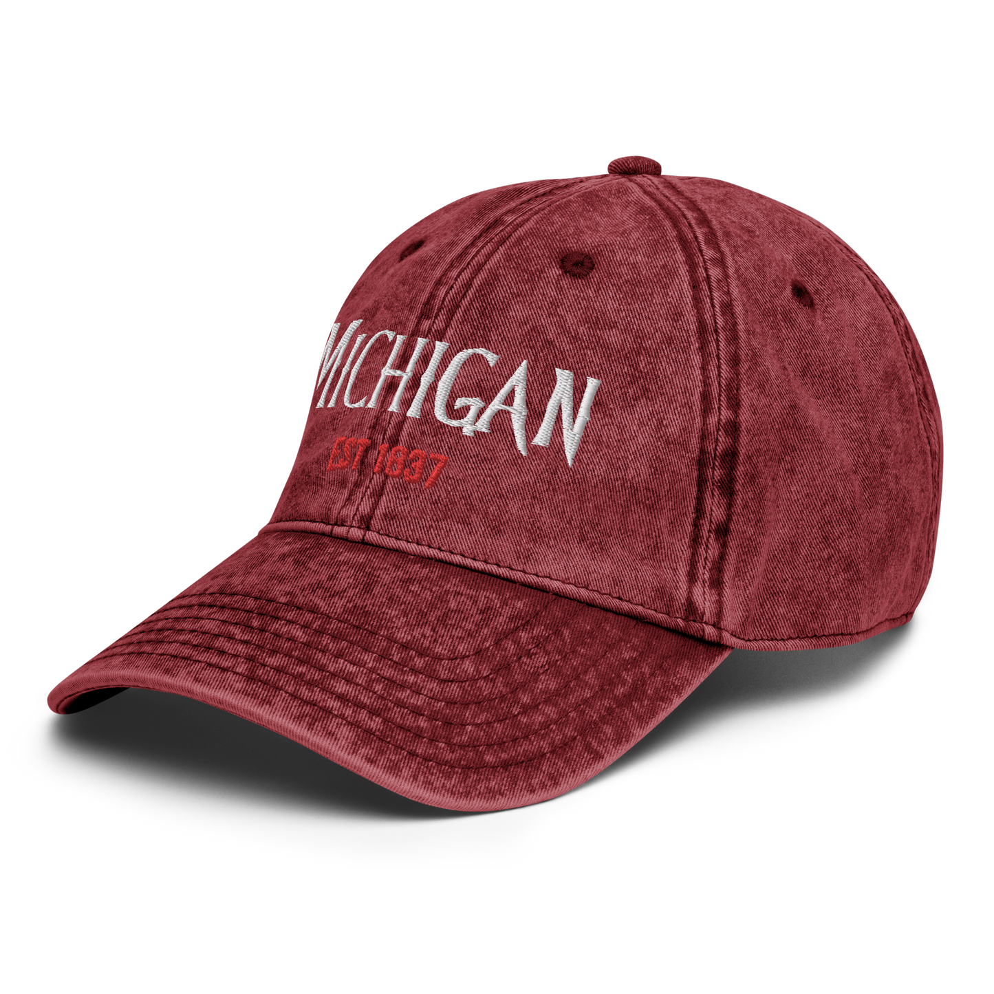 'Michigan' Vintage Baseball Cap (Spooky Teen Drama Parody)