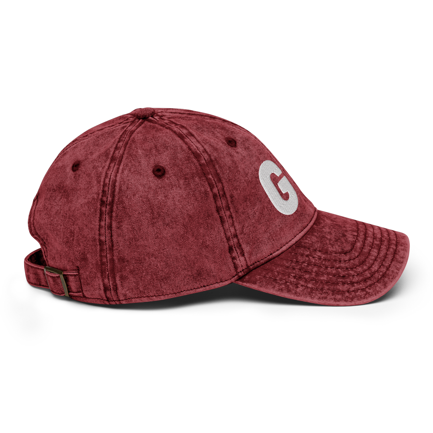 Grand Rapids 'GR' Vintage Baseball Cap (1940s Baseball Font) | White Embroidery