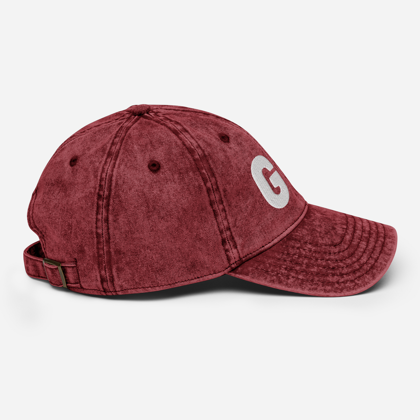 Grand Rapids 'GR' Vintage Baseball Cap (1940s Baseball Font) | White Embroidery