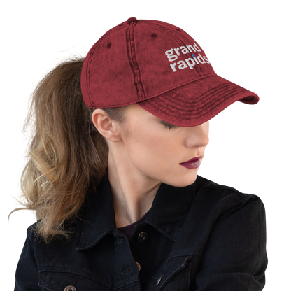 'Grand Rapids' Vintage Baseball Cap (Hypermarket Parody)