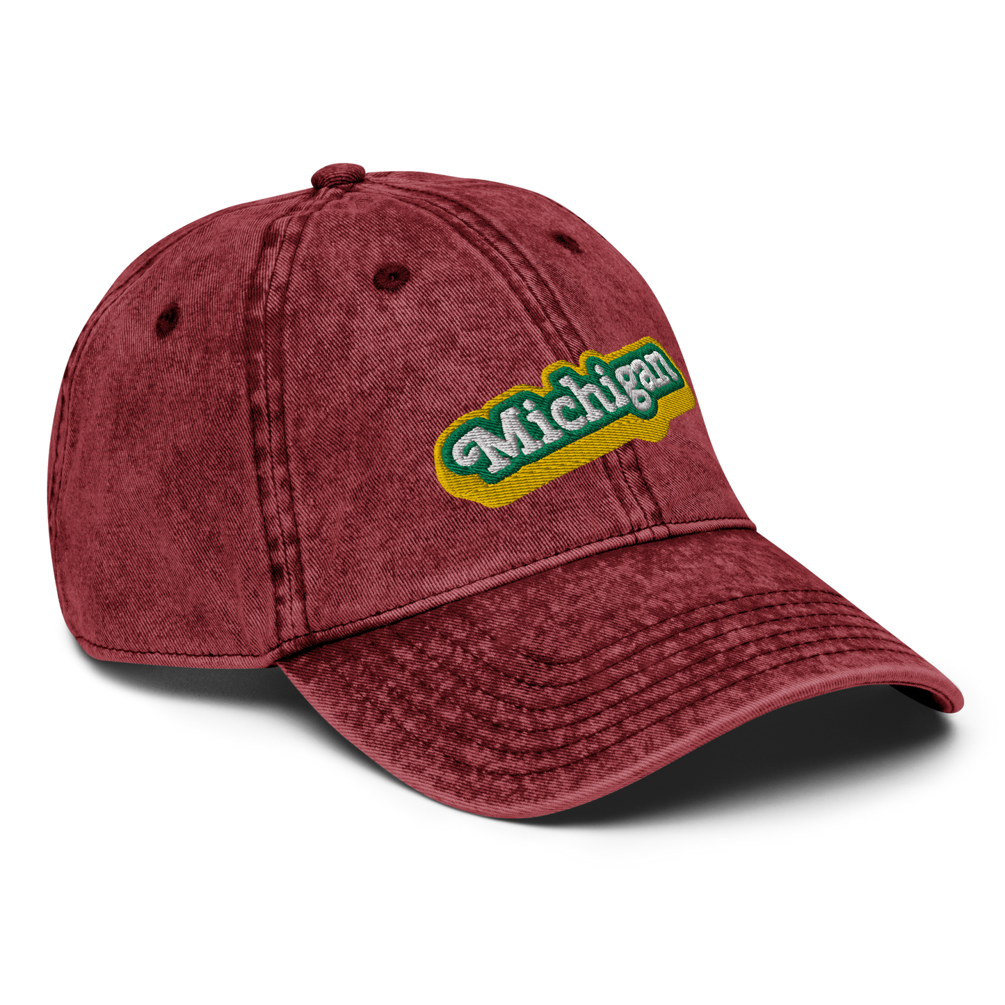 'Michigan' Vintage Baseball Cap (Ginger Sodapop Parody)