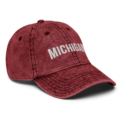 'Michigan' Vintage Baseball Cap (Streaming Video Parody)