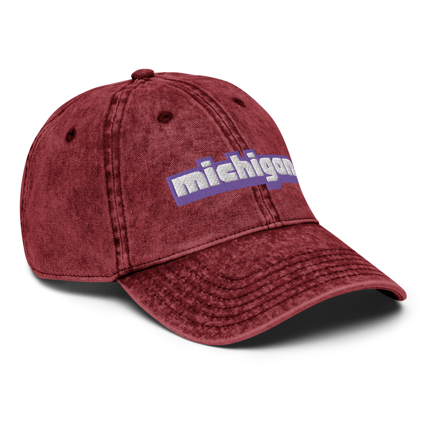 'Michigan' Vintage Baseball Cap (Live Streaming Parody)