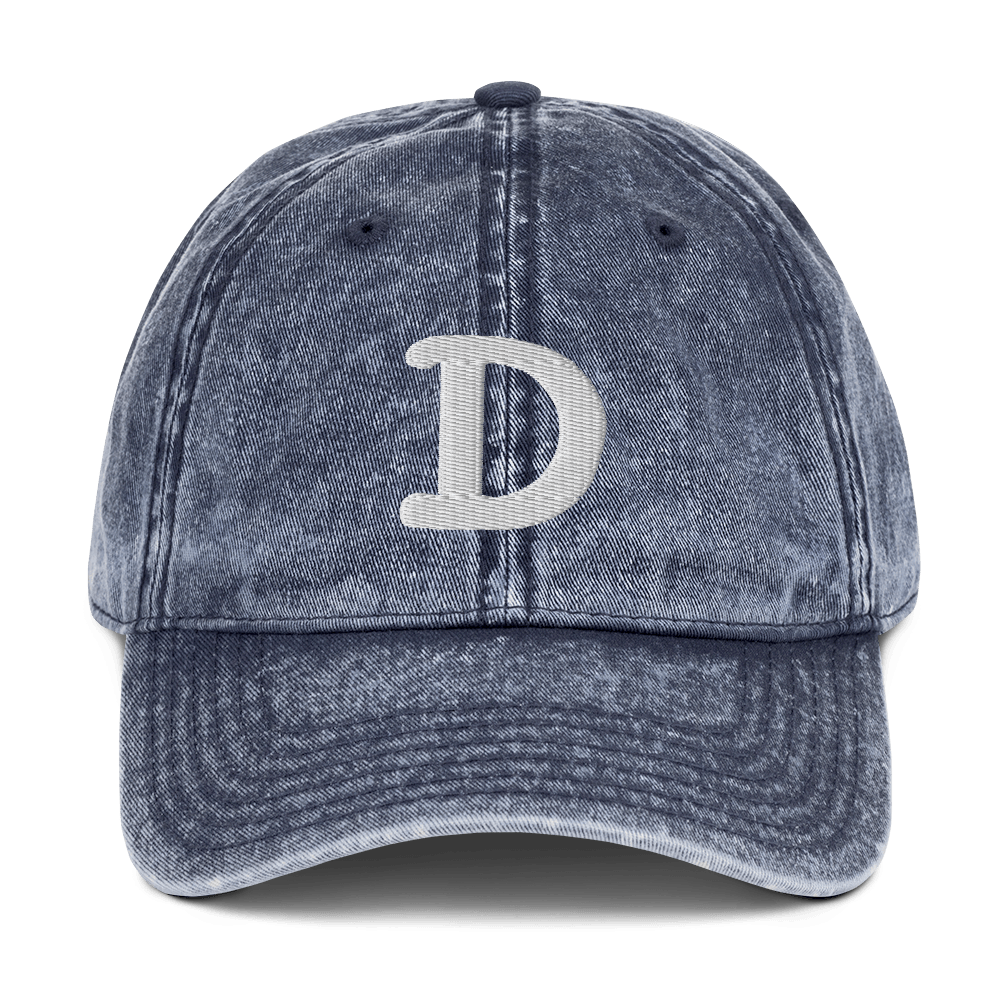 Detroit Old French 'D' Vintage Cap - Circumspice Michigan