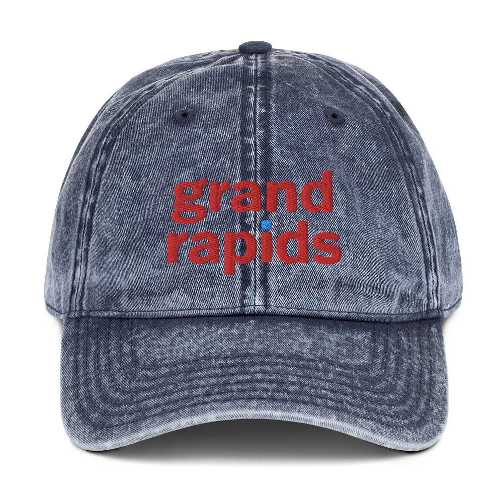 'Grand Rapids' Vintage Baseball Cap (Hypermarket Parody)