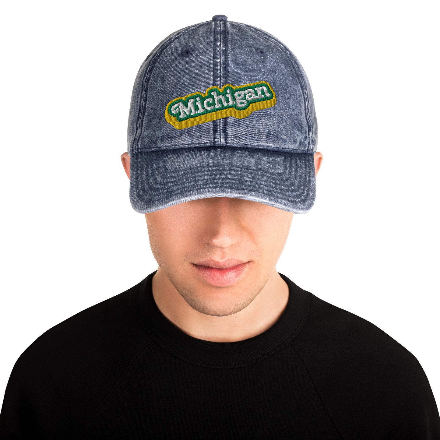 'Michigan' Vintage Baseball Cap (Ginger Sodapop Parody)