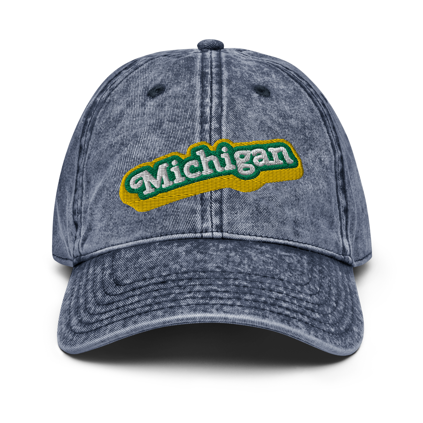 'Michigan' Vintage Baseball Cap (Ginger Sodapop Parody)