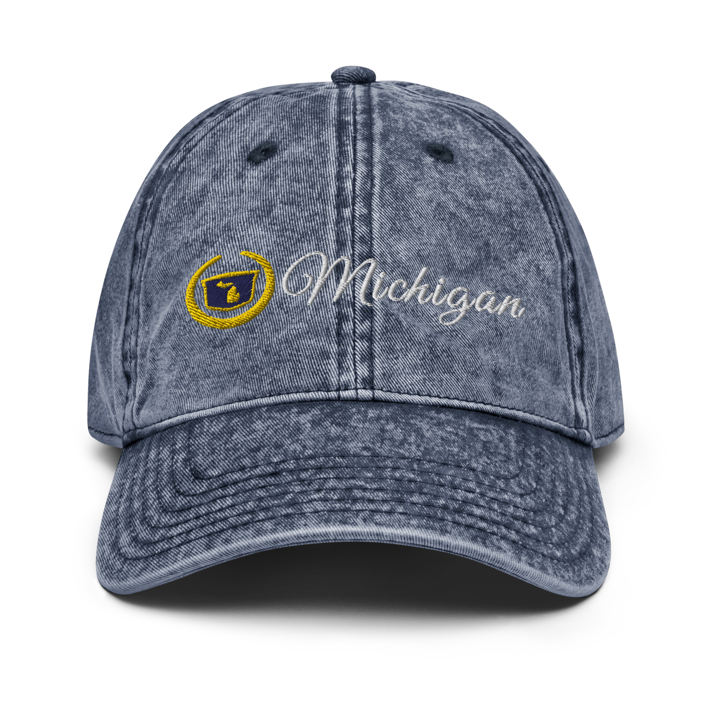 'Michigan' Vintage Baseball Cap (Luxury Vehicle Parody)