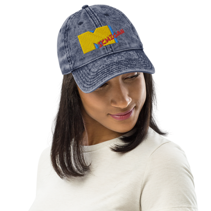 'Michigan' Vintage Baseball Cap (Music Television Parody)