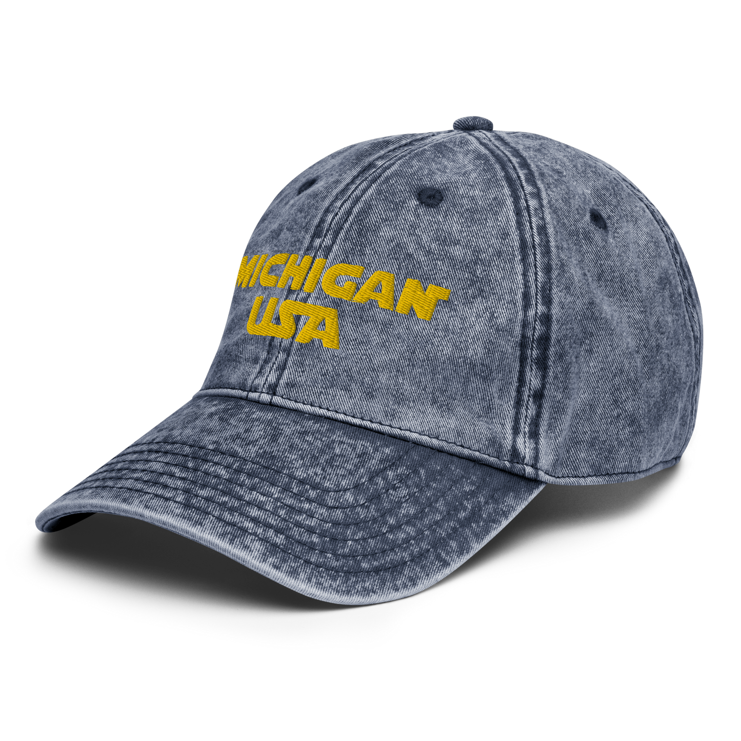 'Michigan USA' Vintage Baseball Cap (Epic Sci-Fi Parody)