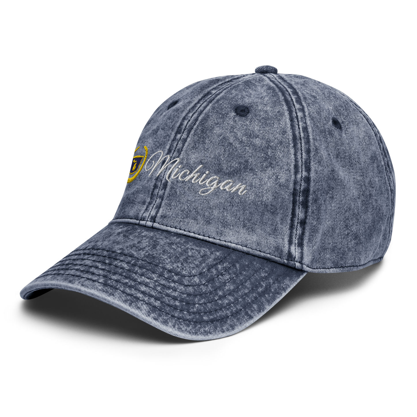 'Michigan' Vintage Baseball Cap (Luxury Vehicle Parody)