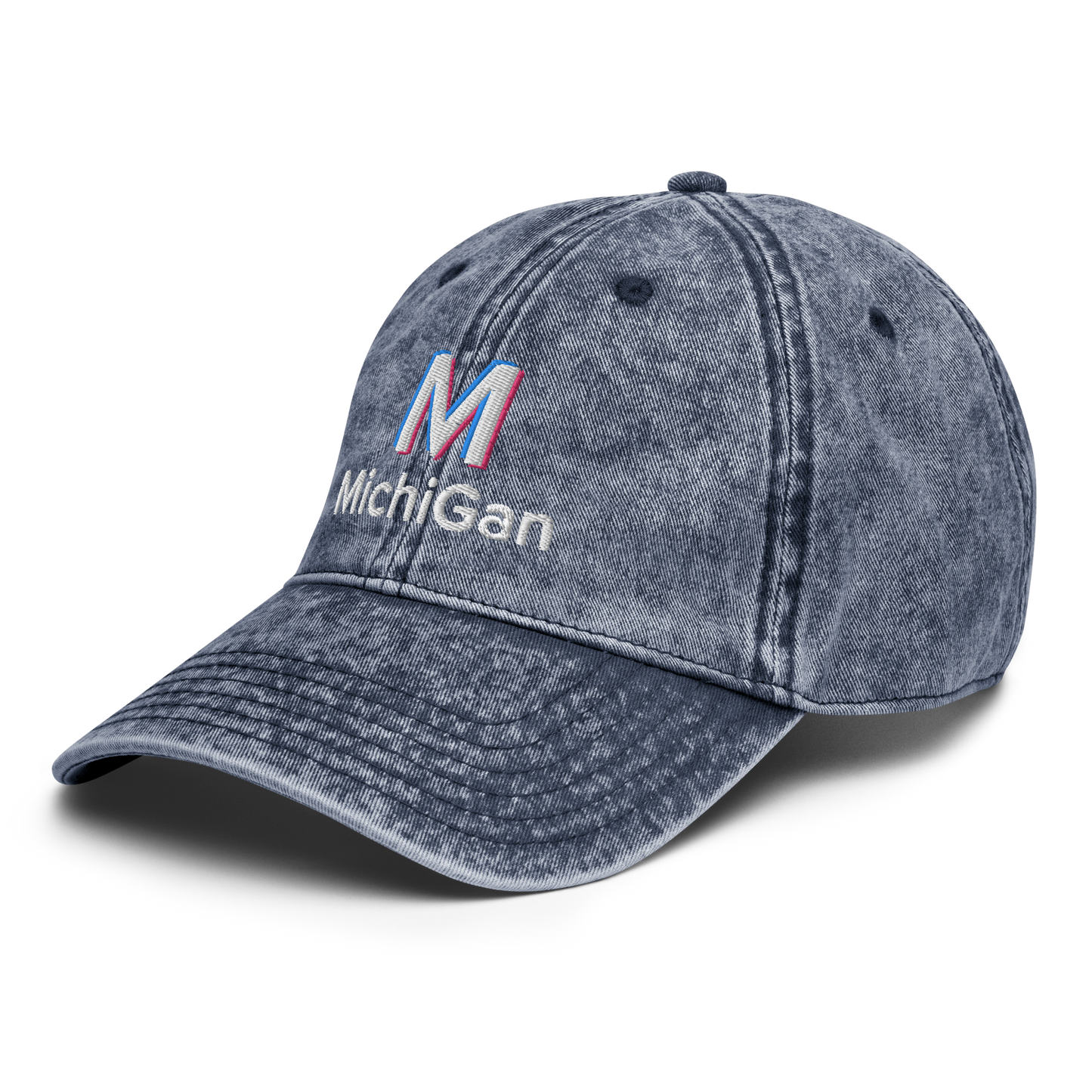 'Michigan' Vintage Baseball Cap (Social Media Parody)