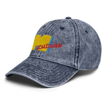 'Michigan' Vintage Baseball Cap (Music Television Parody)